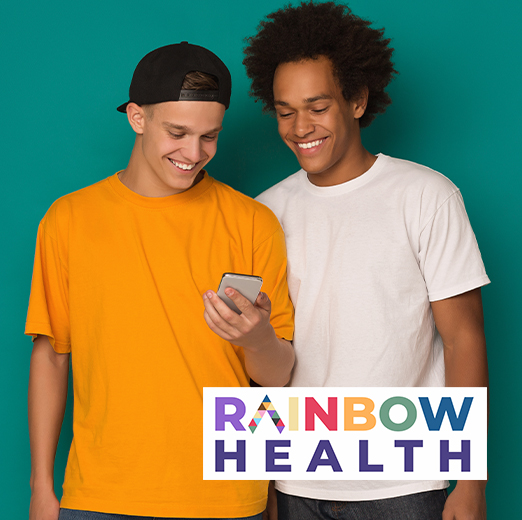 Rainbow Health Landing page image