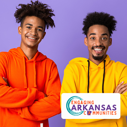Two young men_Engaging Arkansas Communities